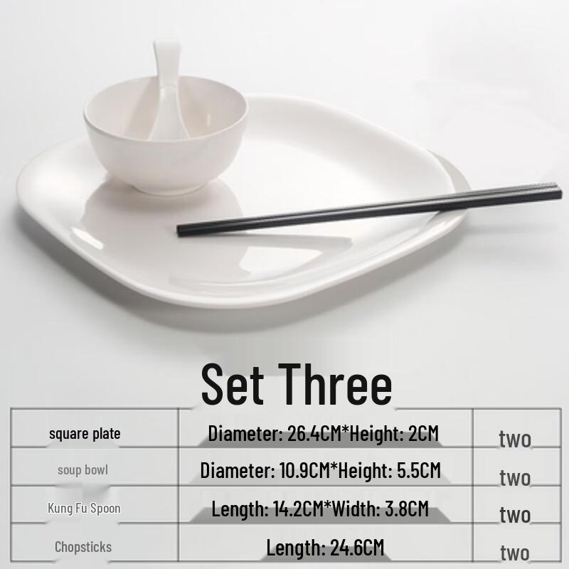 Melamine Divided Square Fast Food Tray