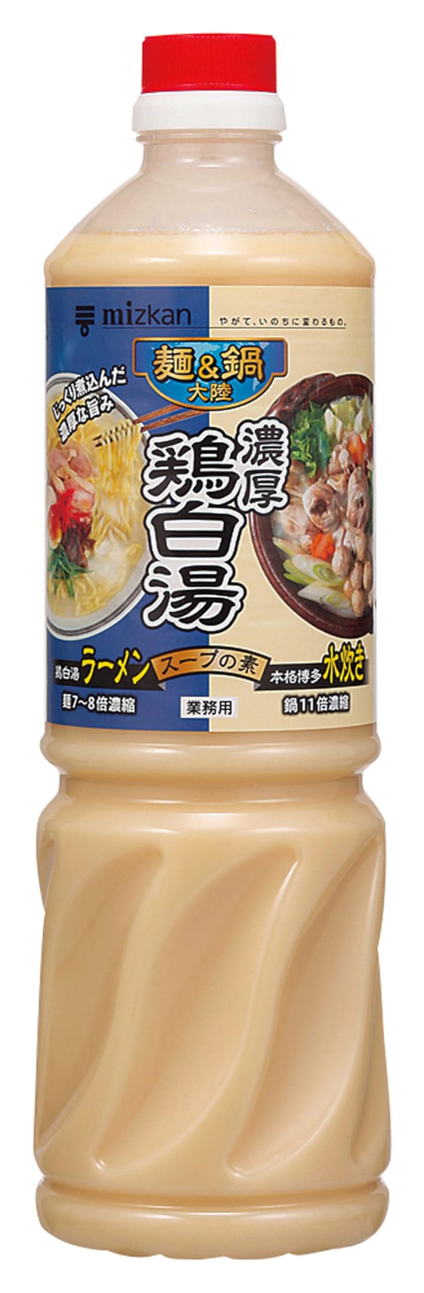 

Mitsukan Commercial Noodles & Nabe Continent Rich Chicken Paitan Soup Mix 1110g