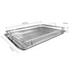 Oven Baking Tray Barbecue Plate Non-Stick Roasting Pan Rack Set  Kitchen Tools