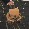 Autumn and Winter Retro Suede Backpack for Work and Commuting, Versatile Women's Travel Backpack, College Student School Bag,
