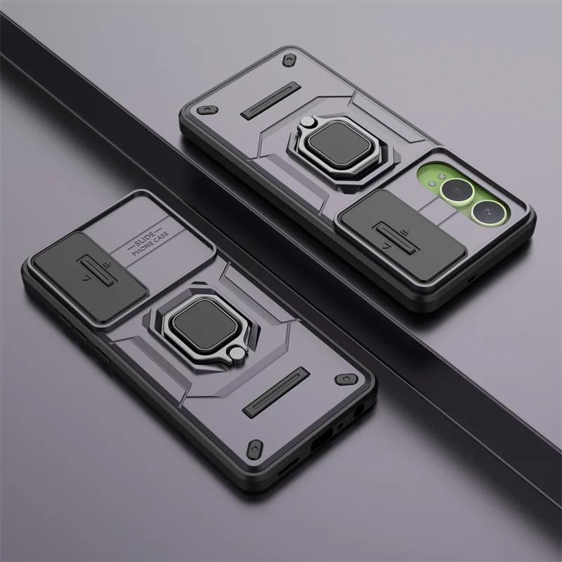 

Armor Protective Case For OnePlus Nord 4 CE4 3 Lite N30 SE 5G 12R 11R Cover Shockproof Ring Magnetic Holder Coque Fundas Capa For OnePlus 12R