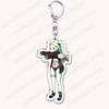 Portachiavi Anime Cyberpunk per Donne Accessori Borsa Edgerunners Rebecca Lucy Gloria Faraday Portachiavi Gioielli Fan Amici Regali