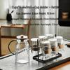 Shangqi Chinese Style Striped High Borosilicate Glass Drinkware Set