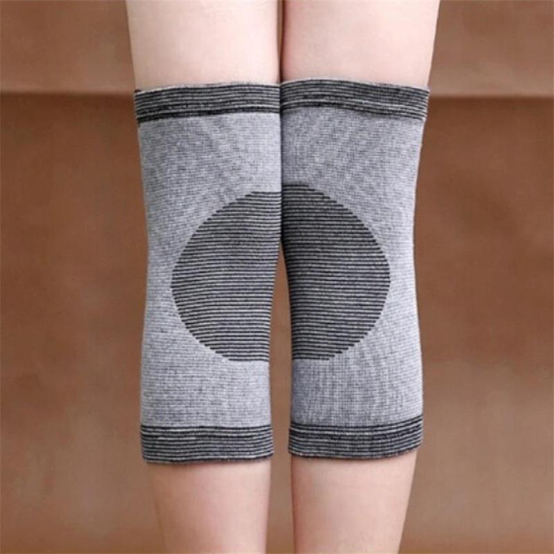 1x Guard Charcoal NEW Bamboo Protector Support Brace Sport Bike Pad Kneecap Gym Pad