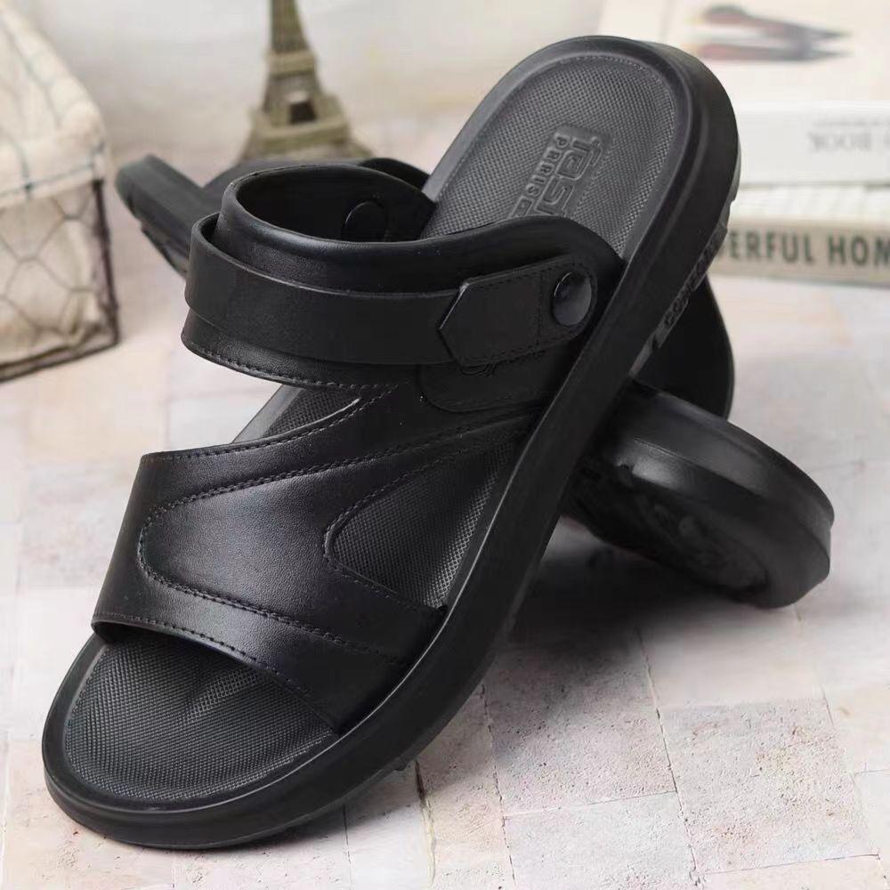 Pantofole da uomo nuove estive Scarpe da spiaggia casual Sandali antiscivolo da uomo per tutti i tipi Pantofole infradito casual