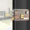 Stainless Steel Exterior Door Lock Copper Hook Mortise Keyed Lock Door Lock Cylinder  Entry Door