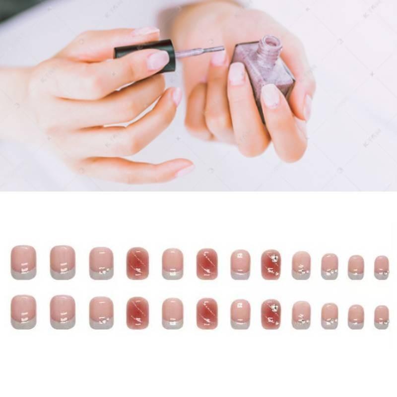 Art Nail Womens Wearable Nail Products Detachable Fashionable Wearresistant