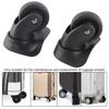 1 Pair PP+PET Luggage Wheels Replacement Mute 360 Degree Rotation Trolley Wheel Casters Suitcase Wheels Replacement