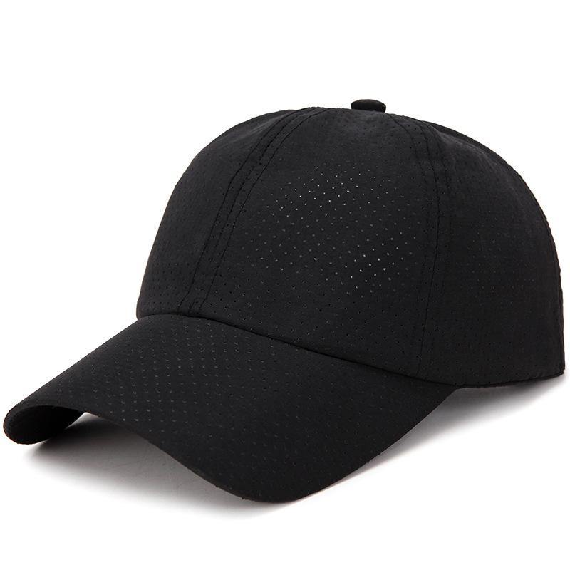 New punched hat men's and women's outdoor baseball cap sunscreen cap spring and summer breathable sun hat