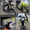 Ygmylandbb Motorcycle Fog Light, LED Auxiliary Light, Motorcycle Fog Lamp, Car Exterior Light, 12