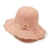 Summer Casual Flat Brim Hat Women's Floral Sunshade Beach Cap Face Hats
