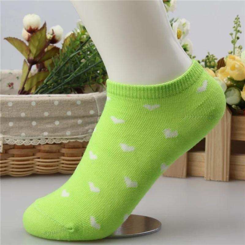 Women Candy Color Sock Slippers Spring Summer Autumn Cotton Cute Invisible Ventilate Boat Socks Low Ankle Hosiery Woman Socks