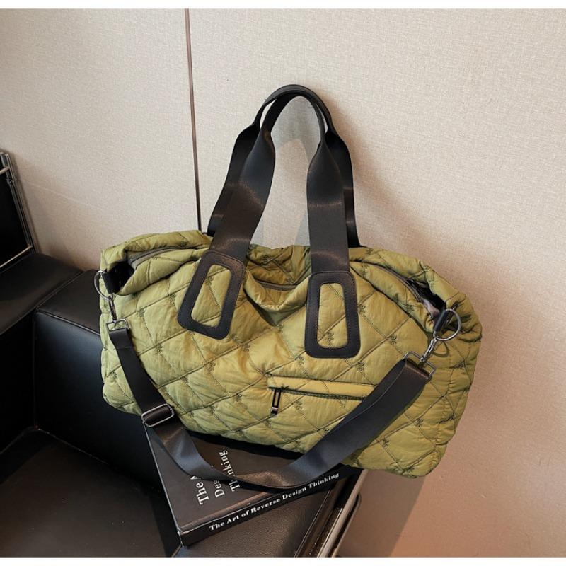 Cloth bag women's large-capacity new autumn and winter messenger business travel luggage sports fitness bag travel bag