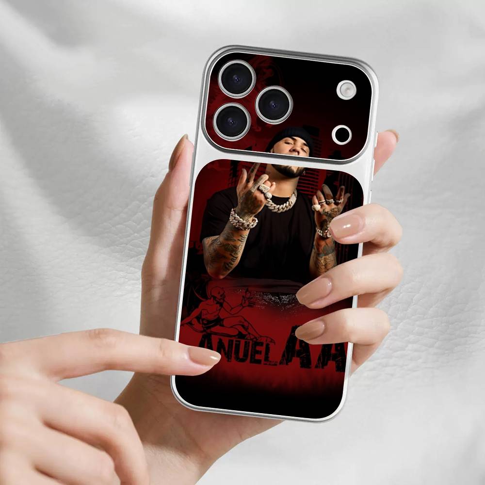 Rapper Singer A-AnuelS AA Wrap Sticker For IPhone17 Pro/17pro Max Phone Decal Skin Rear Protector Case Film Full Cover