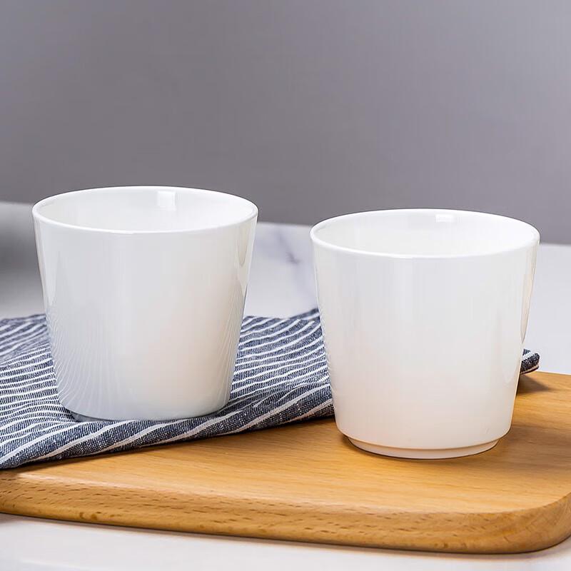 AMPEREX Pure White Bone China Tea Set
