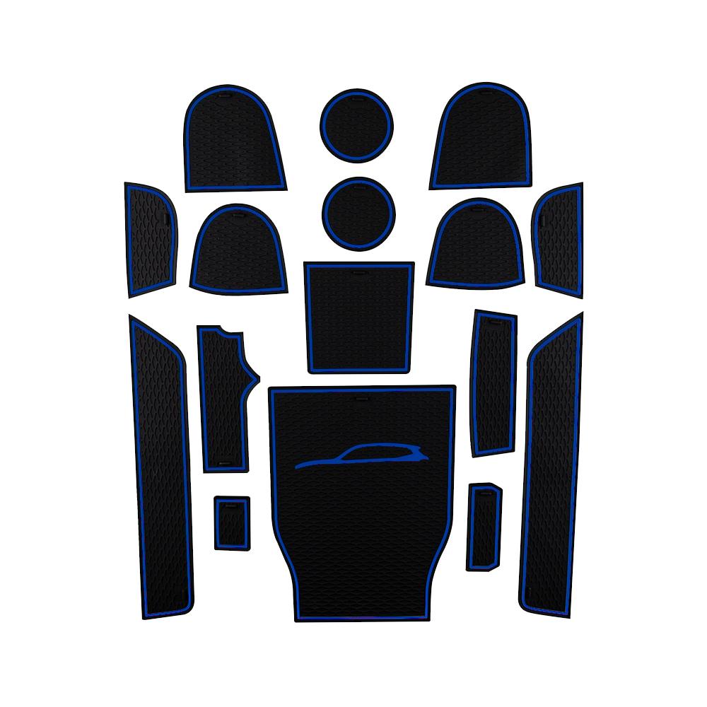 For BMW X3 G01 2018 - 2025 Car Door Groove Mats Rubber Doors Groove Mats Interior Accessories Parts