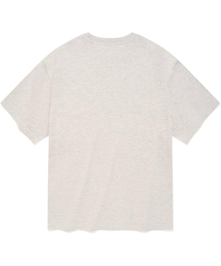 COVERNAT Authentic Logo T-Shirt Oatmeal