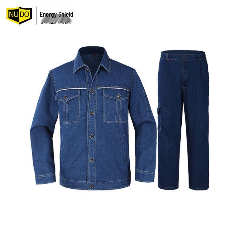 

Рабочий костюм из 100% хлопка, джинсовый, HuaN-1 XL/175