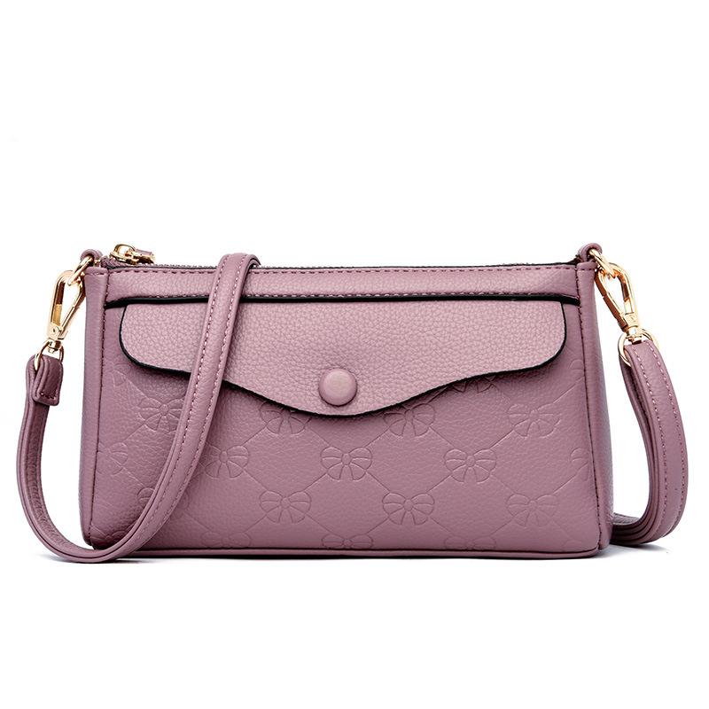 Mom bag 2025 new trendy small bag women's bag simple and versatile middle-aged shoulder bag, free mother-in-law lightweight messenger bag