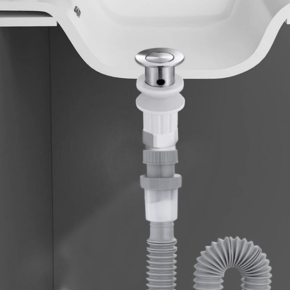 Expandable Drainage Pipe Plastic Drainage Hose Flexible Drain Pipe Washbasin Sink