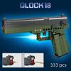 Technik Waffen Set Revolver Sets SWAT Militär WW2 Waffen Modell Bausteine Jungen Spielzeug Desert Eagle Armee Mark Handfeuerwaffe