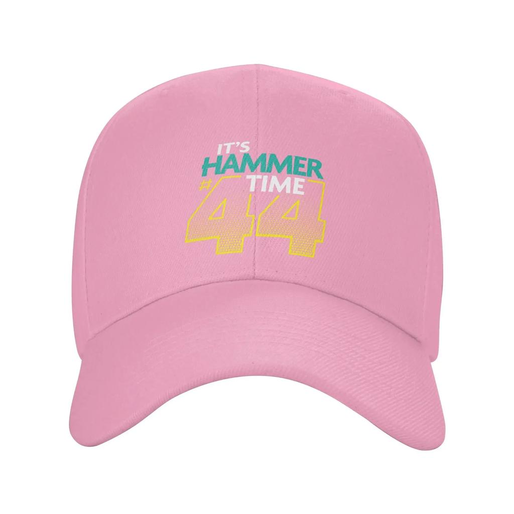 Custom Punk Unisex Its Hammer Time Hamiltones 44 Baseball Cap Adult  Adjustable Dad Hat for Men Women Outdoor