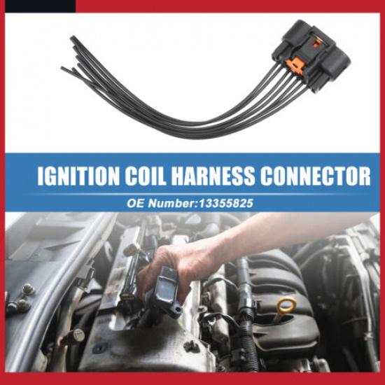 Pack of 1 For Chevy Cruze 2011-2016 Ignition Coil Connector Wiring Harnesses