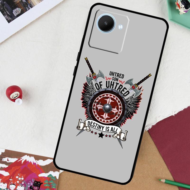 Uhtred The Last Kingdom Destiny For Realme GT 6T 6 5 GT 7 Pro C61 C55 C53 C51 C21Y C25S C67 C75 10 11 12 13 14 Pro Plus Case