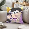 Anime M-Mr. Osomatsu-S Throw Pillow Covers Pattern Cushion Cover Suitable For Sofa Bedroom Car Pillow Cover