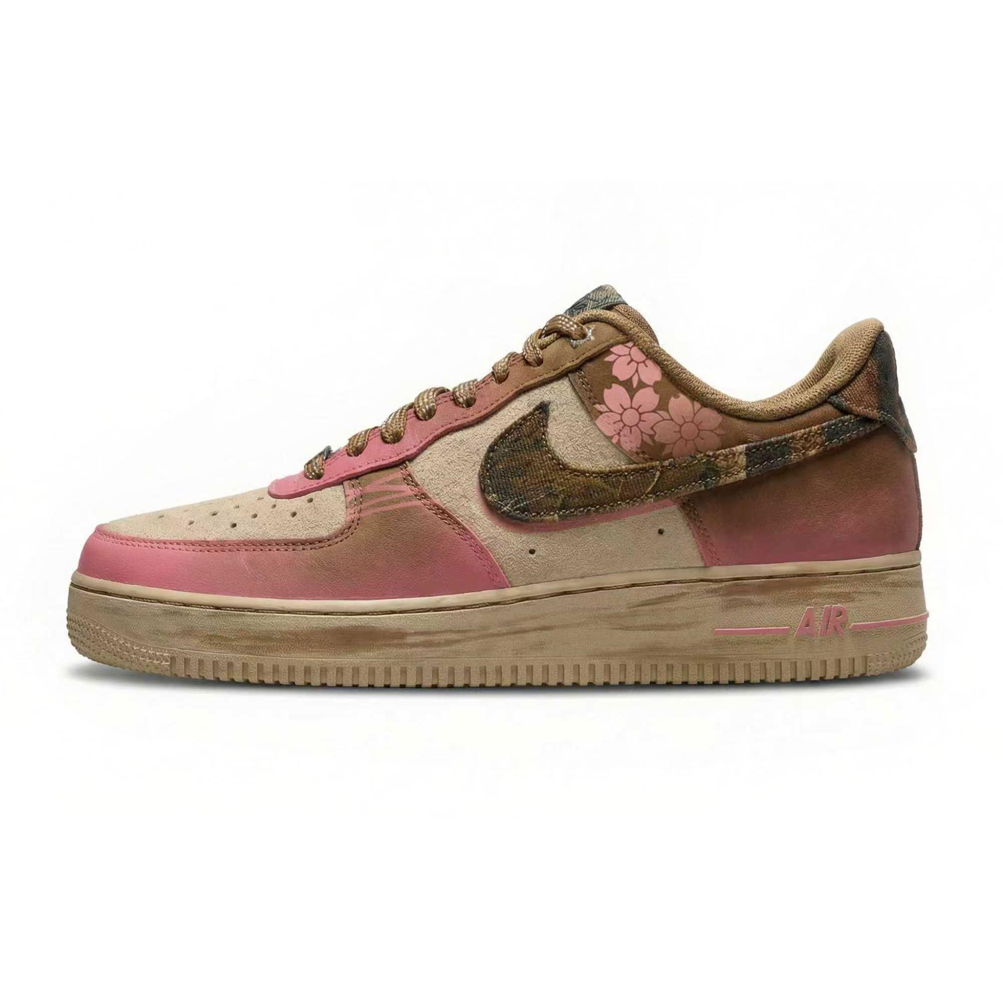 

Nike Air Force 1 REGO Hot Dog, Caramel Cherry Blossom Slip Resistant Slip Resistant Low top Skateboard Shoes Men s IO9803-200(Team1189-) 41