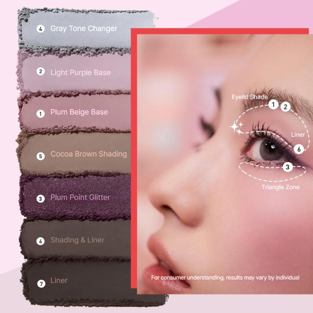 3ce Layer It All Eye Palette 7.5g