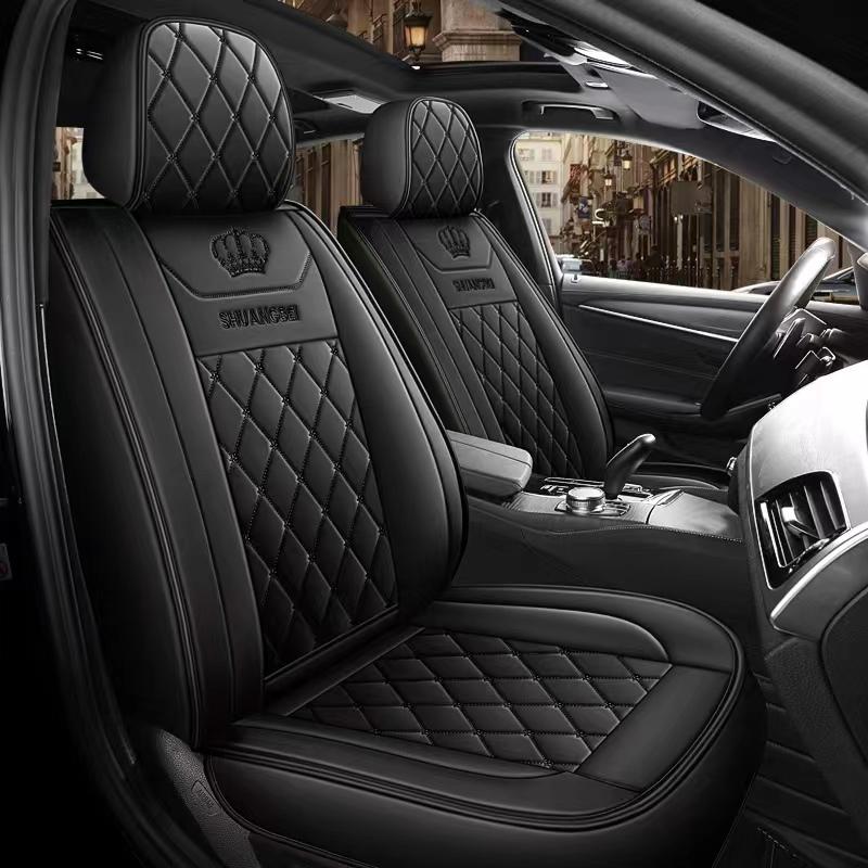 Autokissen PU-Leder-Sitzbezug Fünfsitzer-Auto Vierjahreszeiten-Universal-Vollpaket-Sitzbezug von guter Qualität