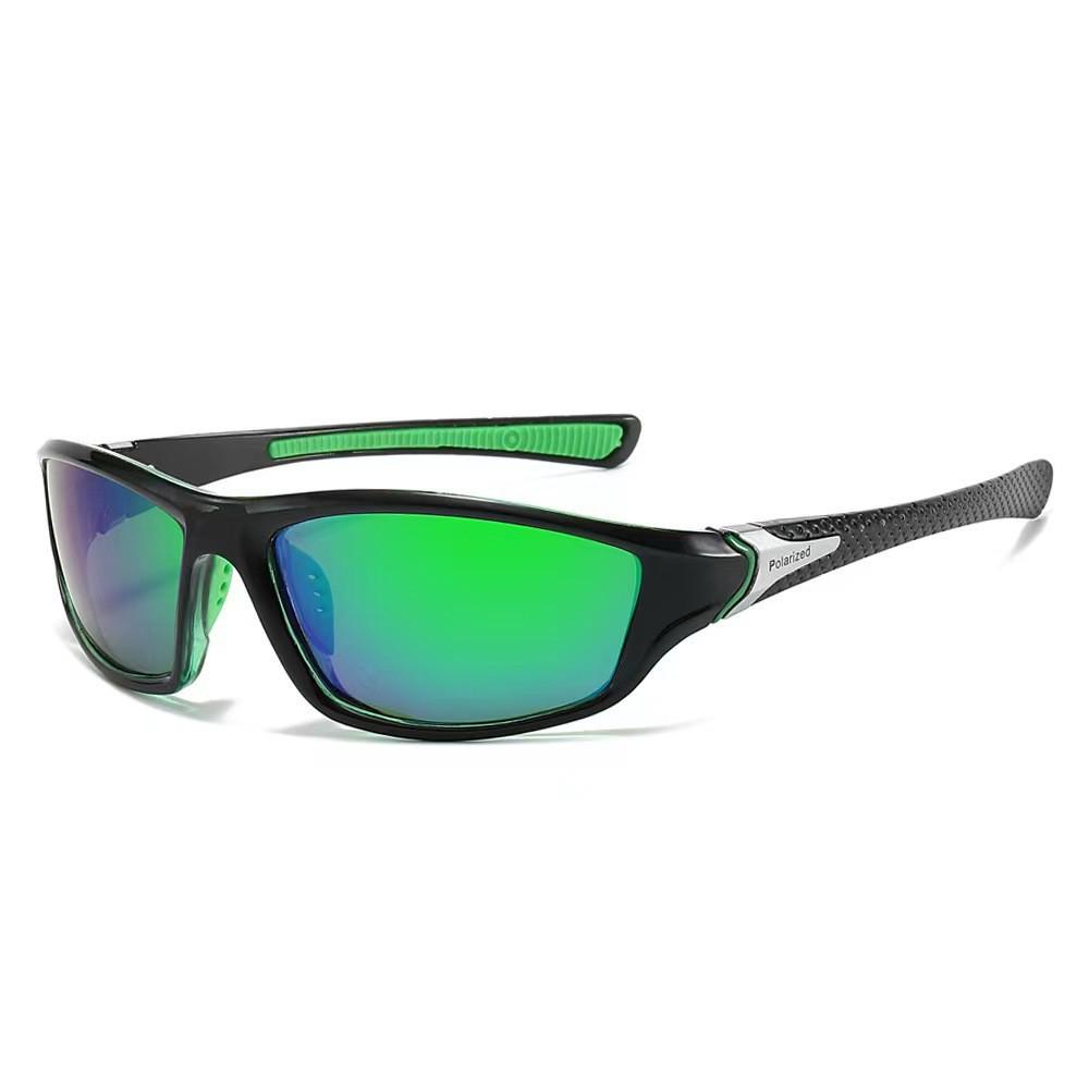 Men's Polarized Cycling Glasses: Windproof Mountain Bike Sunglasses with Night Vision for Outdoor Adventures