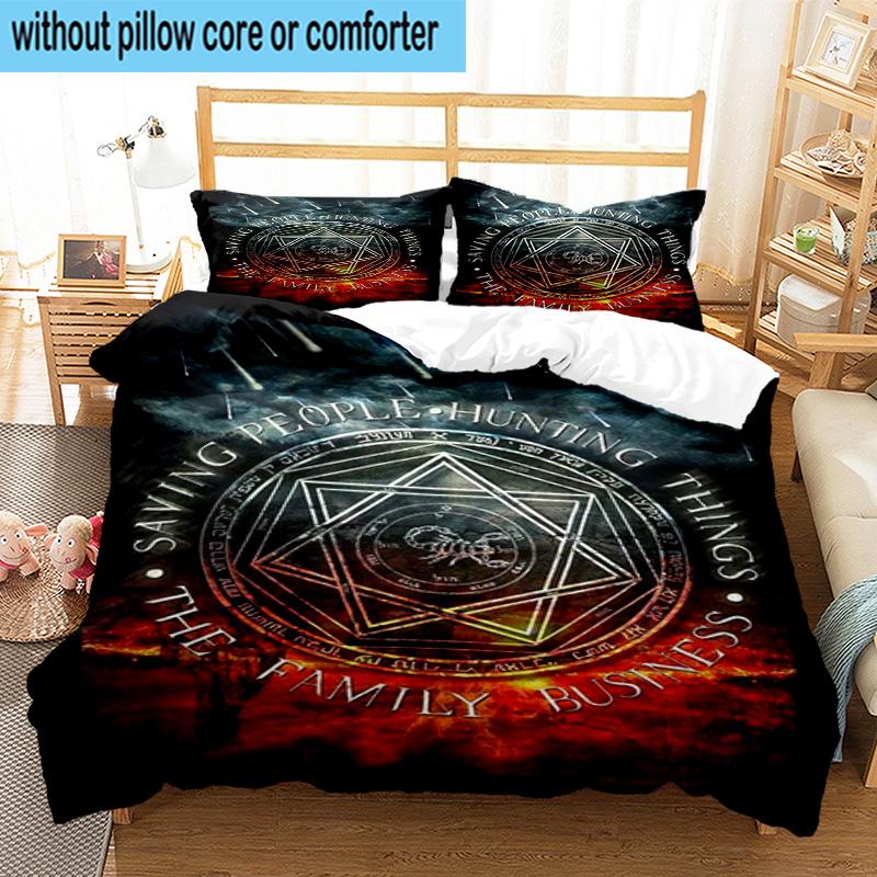 3PCS Natural Symbolism 3pcs Bedding,Including 3PCS Duvet Cover And 2pcs Pillowcases Perfect for Christmas,Ideal for Bedroom, Dormitory