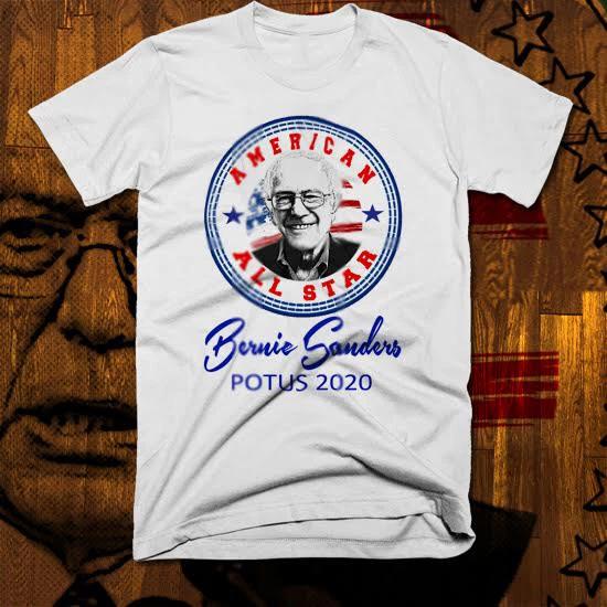 

Bernie Sanders for President T-shirt, 2020 election, democrats, feel the Bern S