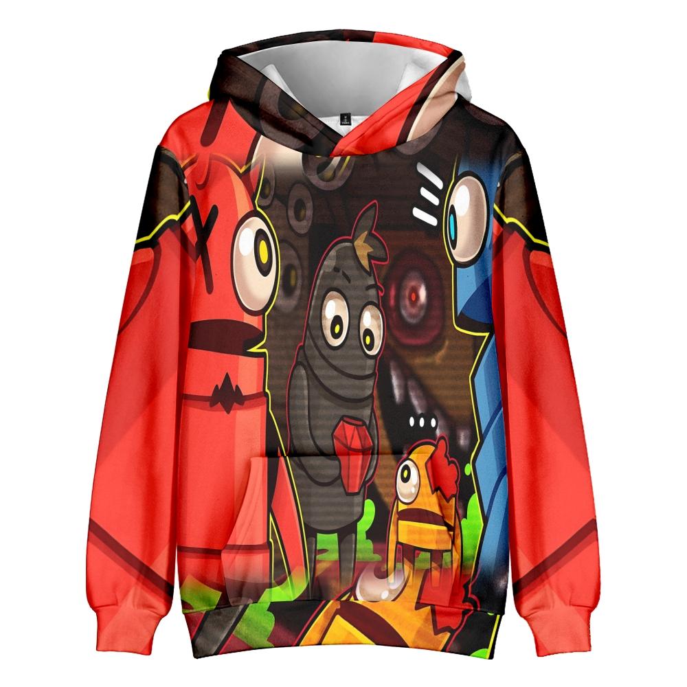 Men's Hoodies REPO Print Sweatshirts Streetwear Loose Pullover Casual Hooded Tops