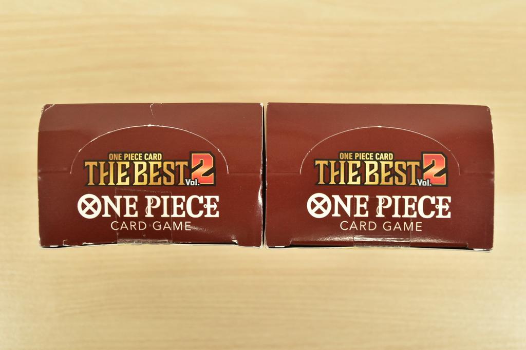 Set of 2 One Piece TCG The Best Vol.2 PRB-02 Japanese Booster Box