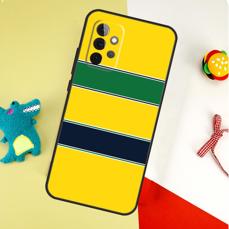 

Ayrton Senna F1 Case For Samsung Galaxy A54 A34 A24 A14 A12 A22 A32 A42 A52 A72 A52S A51 A71 A13 A53 Cover Samsung A52