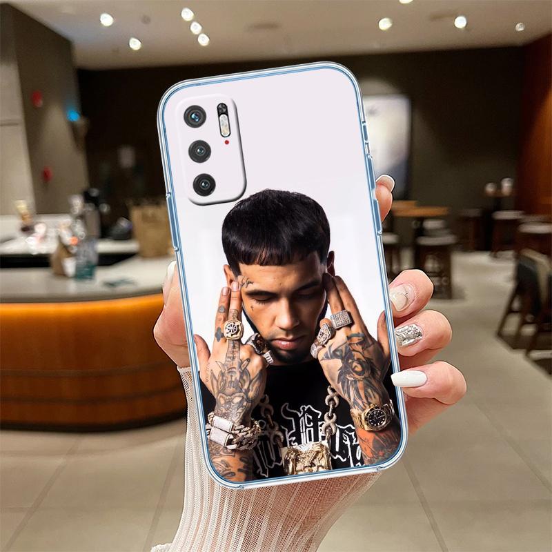 RE8 Anuel AA Transparent Phone Case for Motorola Moto Edge 20 30 40 50 S30 Fusion Ultra Pro Neo Lite + G200 G23