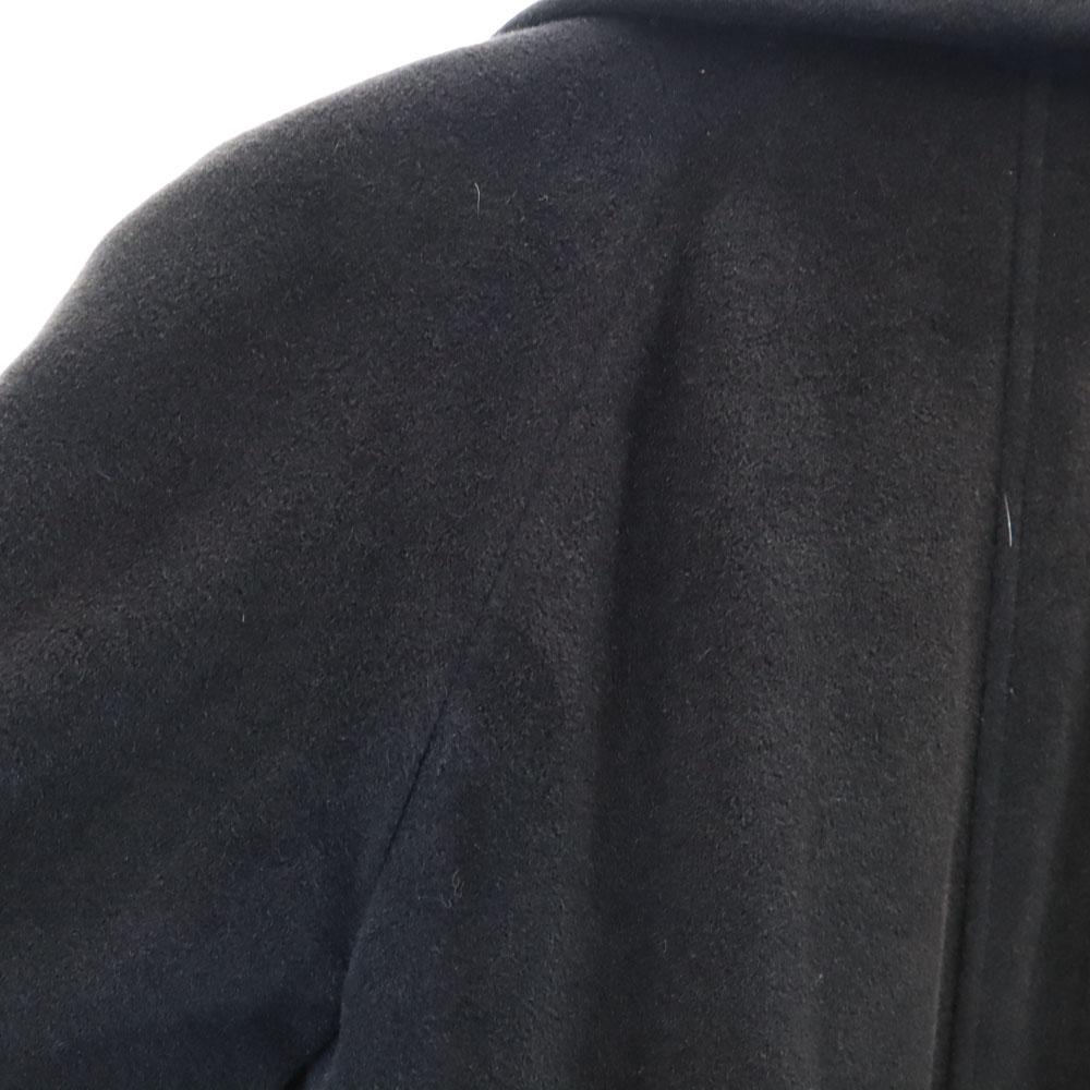 ARMANI COLLEZIONI Angora Blend Chester coat 38 black Men's Used