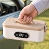 4-speed Temp Wireless Heating Food Container 6-speed Timer Cordless Food Warmer  Students