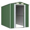 3147428 vidaXL Abri de jardin Vert 192x274x223 cm Acier galvanisé