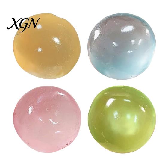 Weiches Rückprall-Fidget-Spielzeug 1/3/4 Stück Kokosöl Stressball Langsam aufsteigend Linderung Klar Quetschend Nicht klebrig Verbesserung der Konzentration Entspannung Dehnbar