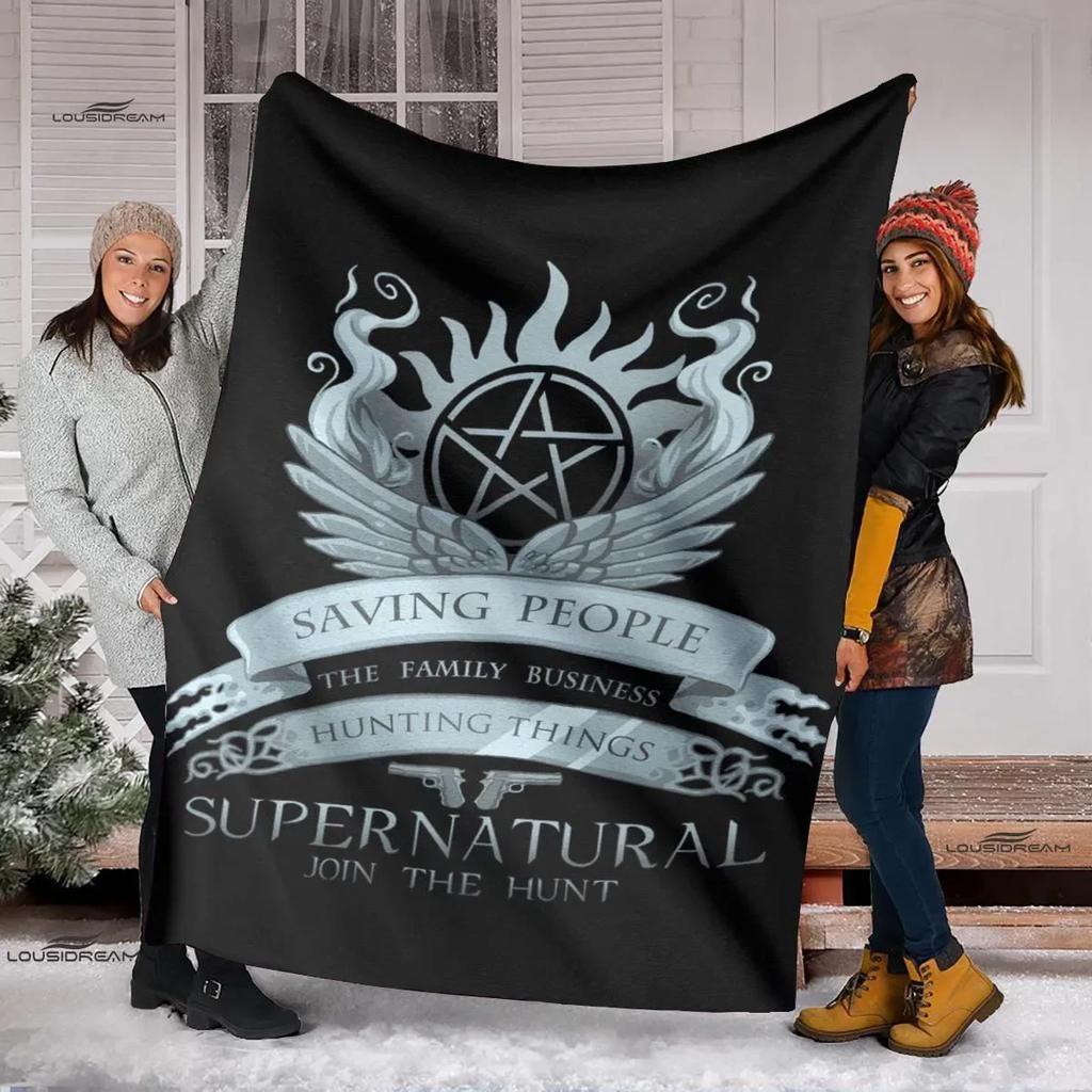 Multi-size Supernatural 3D Printing Four Seasons Blanket Sofa Cover Travel Bed Plush Blanket Lightweight Flannel Blanket