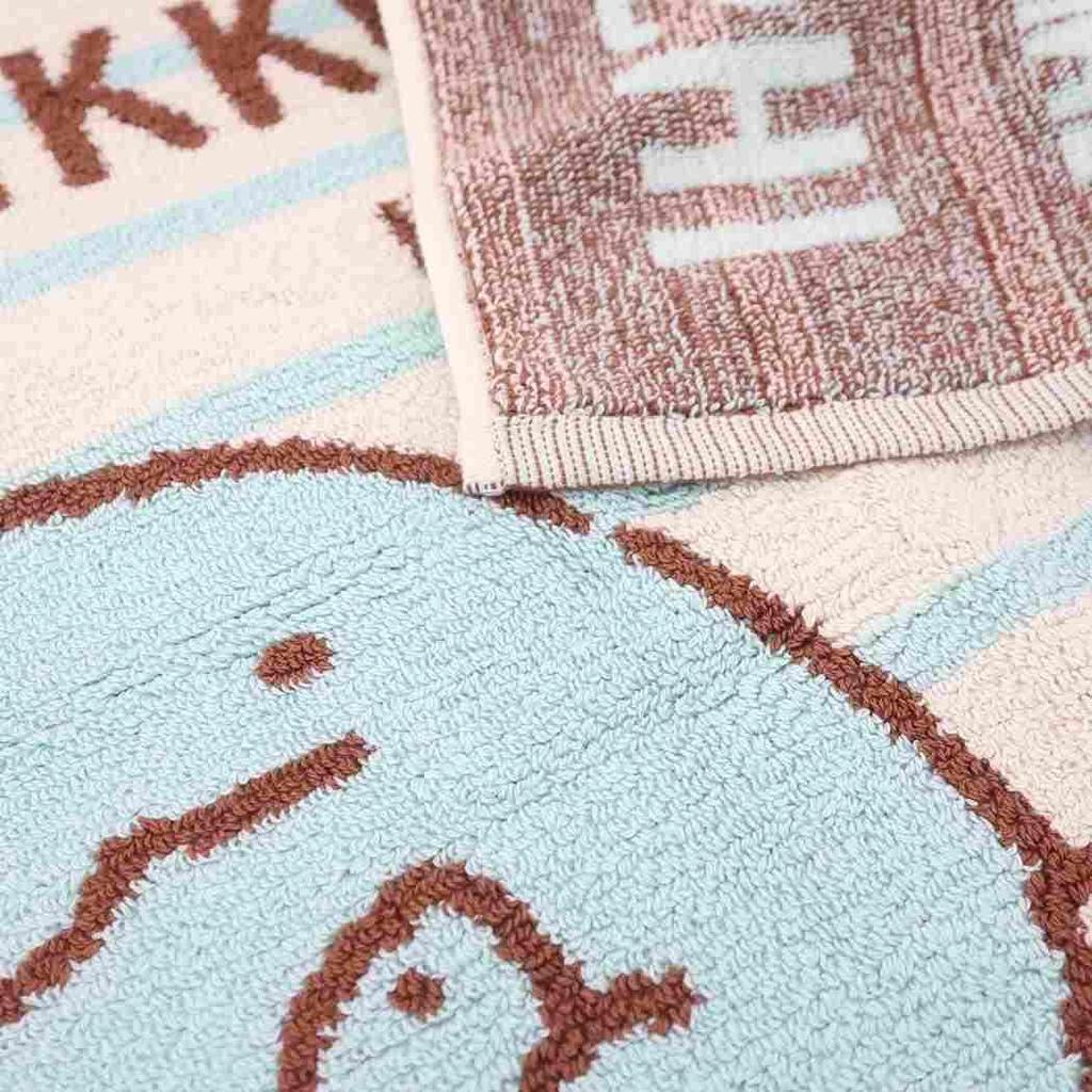 Marushin Bath Sumikko H45 X 6575035300 Mat, Gurashi, Lizard, Lizard's Rest, Towel, Approx. W60cm,