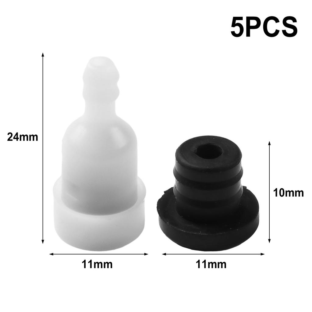 24*11mm Fuel Tank Breather Check Valve Versatile Chainsaw Durability Easy To Install Metal Plastic Replacements