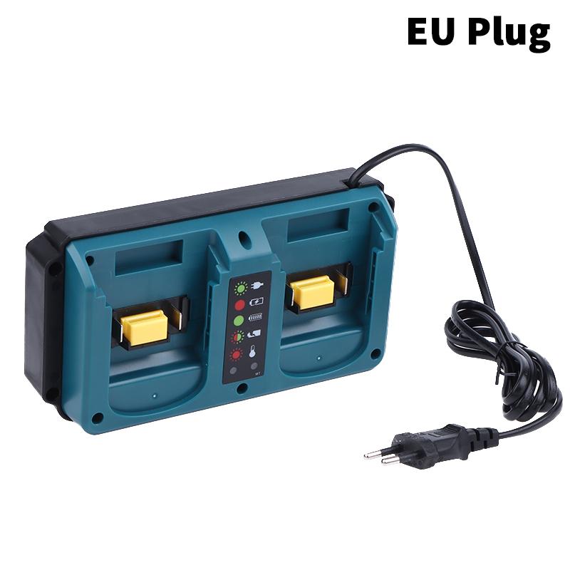 

For Makita 18-20V Lithium Battery Rechargeable Portable Mini Dual Ports Charger Bl1860B Bl1850B Bl1830 Bl1840B Bl1860 L1845