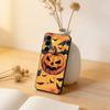 Halloween Pumpkin Head Phone Case Black Silicone Soft For Samsung Galaxy A73,A72,A71,A70,A53,A52,A51