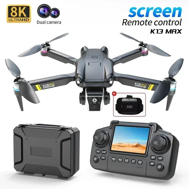 K13 MAX Drone 8K With HD Dual Camera 5G Profesional Smart Obstacle Avoidance FPV WIFI Brushless Motor Aerial Quadcopter Toy Gift