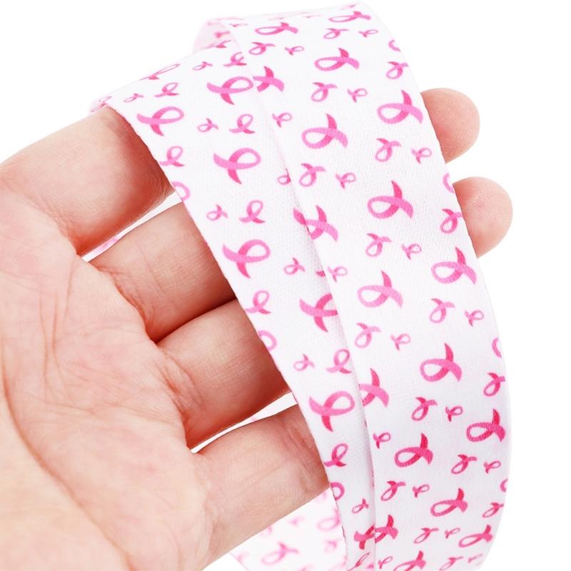 5pcs Support Phone Holder Ribbon Lanyard Neck Strap Quick Release Buckle for Keys and Phones Awareness Accessories